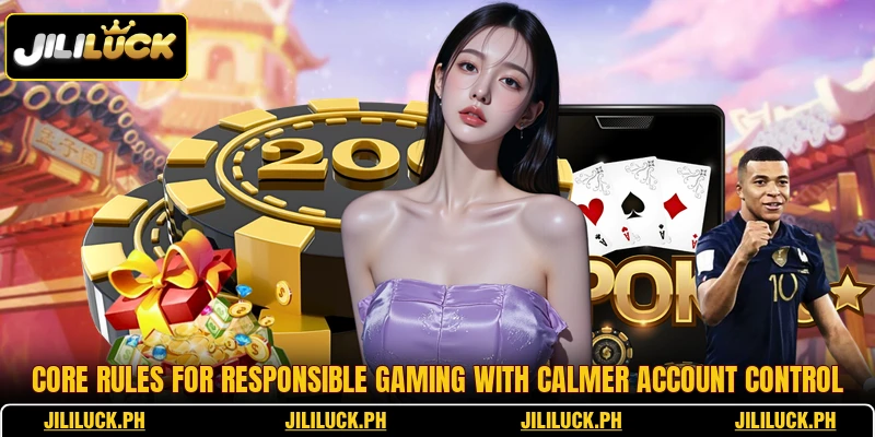 Core rules for responsible gaming with calmer account control Core rules for responsible gaming with calmer account control
