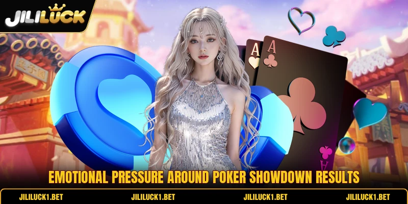 Emotional pressure around Poker Showdown results Emotional pressure around Poker Showdown results