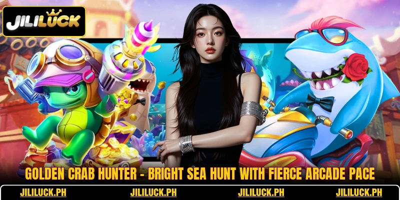 Golden Crab Hunter - Bright Sea Hunt With Fierce Arcade Pace