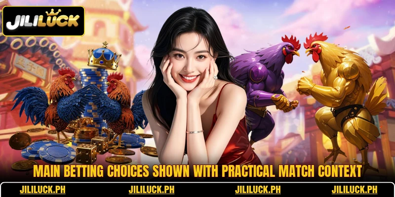 Main betting choices shown with practical match context Main betting choices shown with practical match context