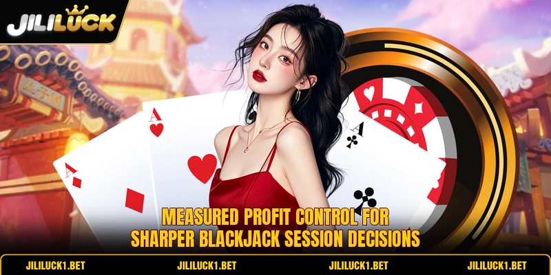Measured profit control for sharper blackjack session decisions Measured profit control for sharper blackjack session decisions