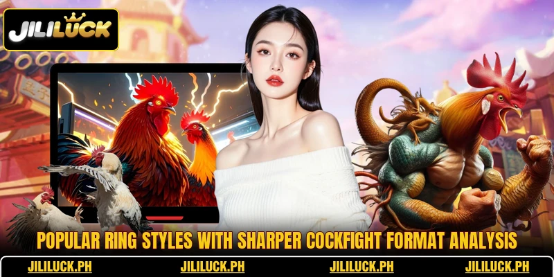 Popular ring styles with sharper cockfight format analysis Popular ring styles with sharper cockfight format analysis