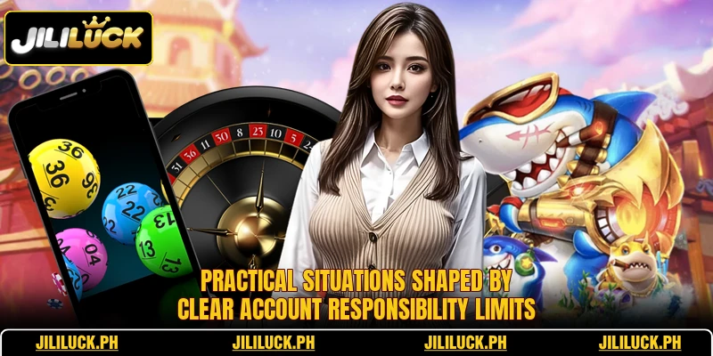 Practical situations shaped by clear account responsibility limits