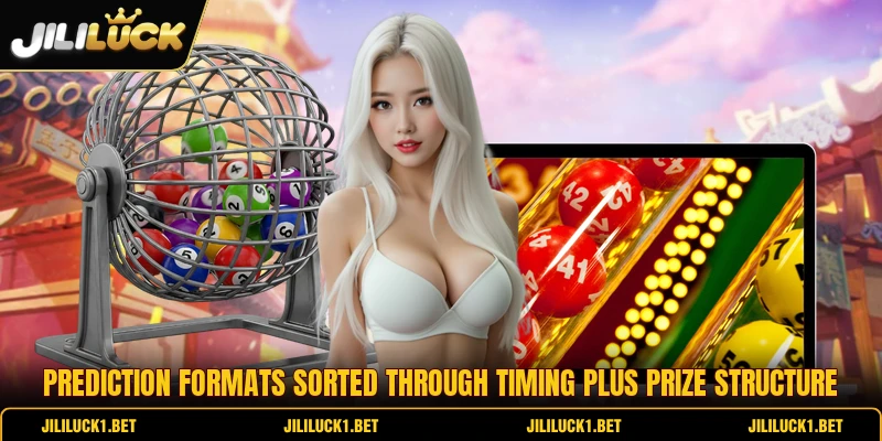 Prediction formats sorted through timing plus prize structure Prediction formats sorted through timing plus prize structure
