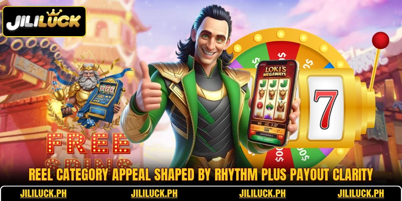 Reel category appeal shaped by rhythm plus payout clarity Reel category appeal shaped by rhythm plus payout clarity