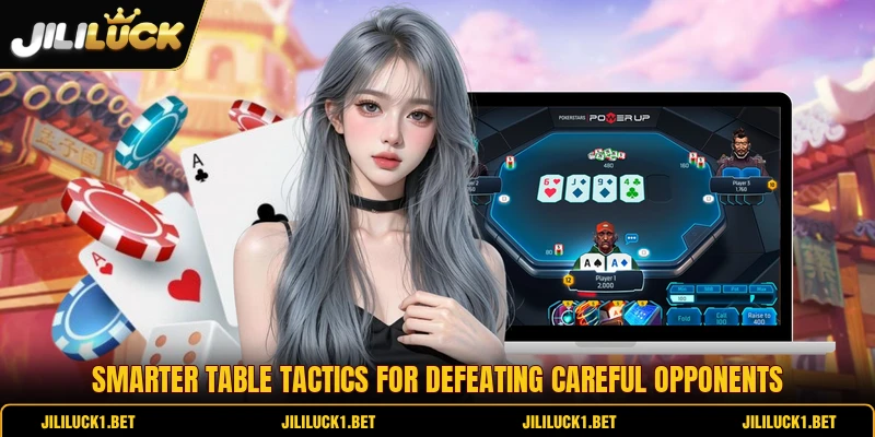 Smarter table tactics for defeating careful opponents Smarter table tactics for defeating careful opponents