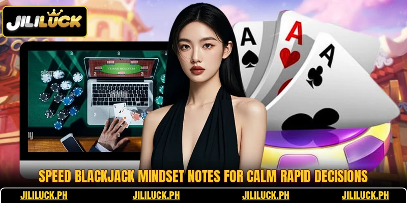 Speed Blackjack mindset notes for calm rapid decisions