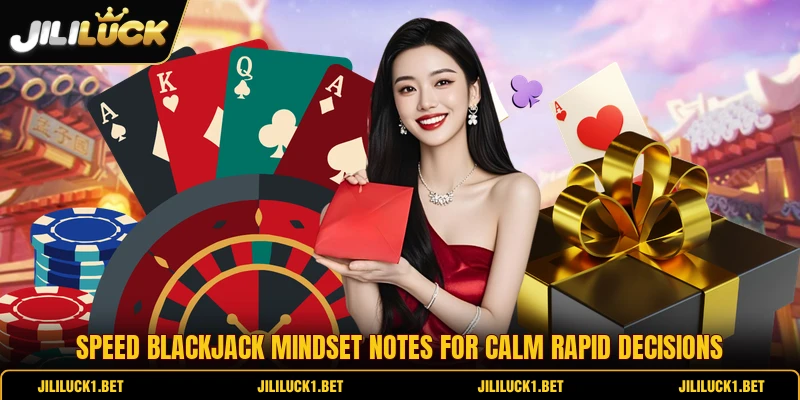Speed Blackjack mindset notes for calm rapid decisions