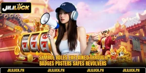 symbol roles explained through badges posters safes revolvers 1